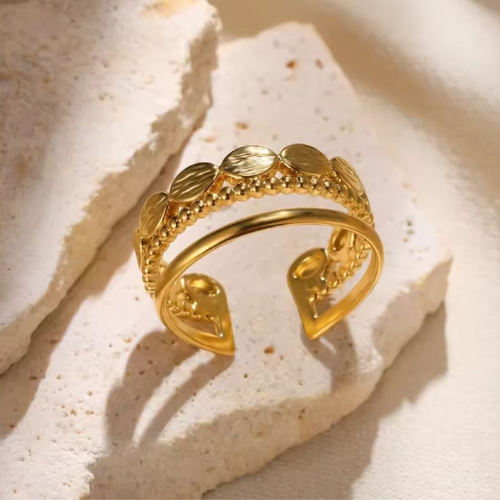 Waterproof Stainless Steel Rings for Women – Tarnish-Free, Elegant & Durable